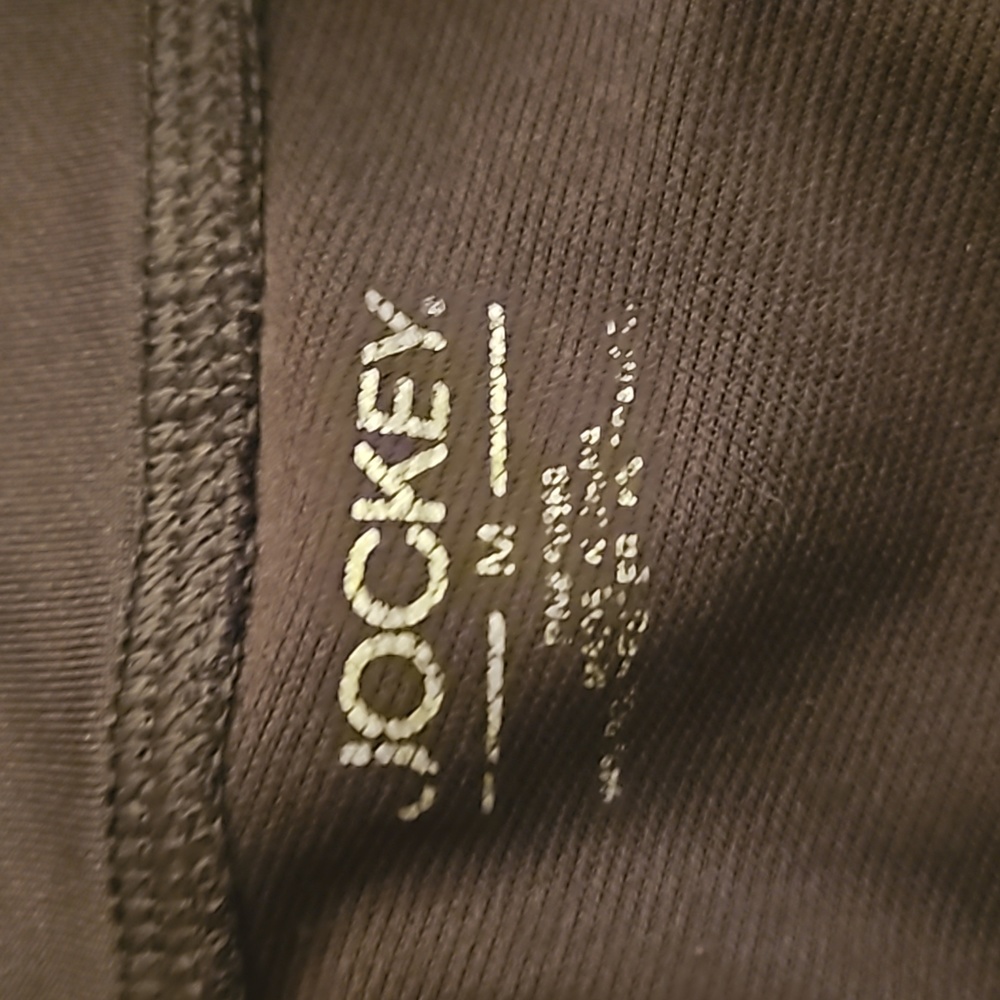Jockey Gray Leggings – Stripe Detail, Scrunch Ankle, Size Medium - Picture 2 of 4